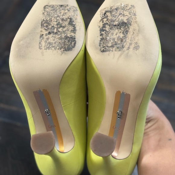 Sam Edelman Lime Green Heels - Picture 4 of 4